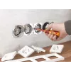 KWB Set de destornilladores de 7 piezas con comprobador de tensión, acero cromo-vanadio, puntas magnéticas, mango ergonómico de 2 componentes 140870
