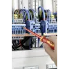 KWB Set de destornilladores de 7 piezas con comprobador de tensión, acero cromo-vanadio, puntas magnéticas, mango ergonómico de 2 componentes 140870