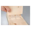 kwb Tacos de madera redondos estriados, 10 x 40 mm, 4 uds., madera natural 530210
