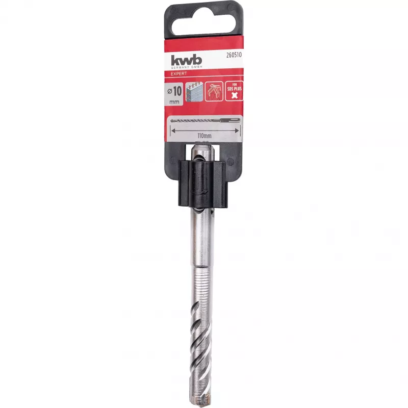 KWB Broca percusión HB 44 C4 10 x 110 mm SDS-plus 260510