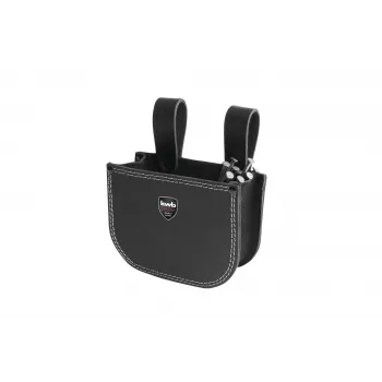 KWB 906400 Bolsa de cinturón portaherramientas, vacía, poliéster 600D, negro/gris, 7 compartimentos