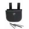 KWB 906400 Bolsa de cinturón portaherramientas, vacía, poliéster 600D, negro/gris, 7 compartimentos