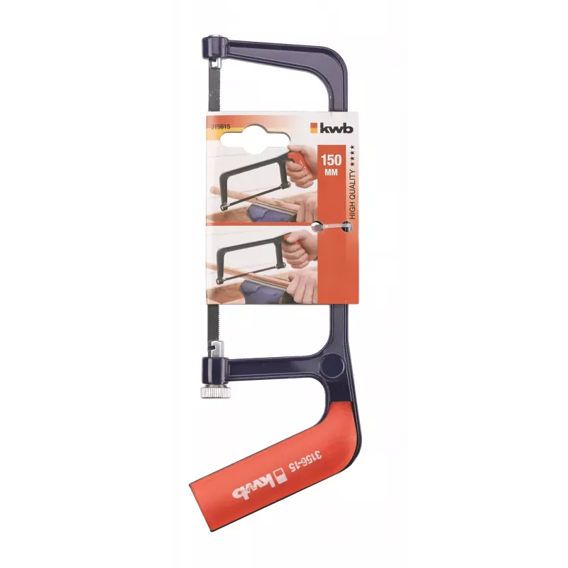 kwb 315615 Sierra manual universal 150 mm mango de madera