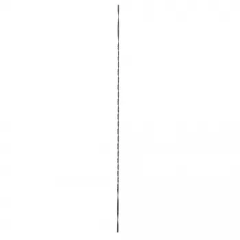 kwb 316403 Set de hojas de sierra de calar 130 mm, 5 uds., vástago en T, madera/metal/plástico