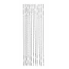 kwb 316403 Set de hojas de sierra de calar 130 mm, 5 uds., vástago en T, madera/metal/plástico