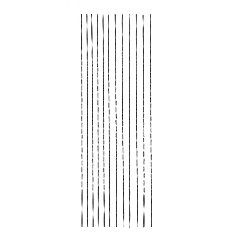 kwb 316403 Set de hojas de sierra de calar 130 mm, 5 uds., vástago en T, madera/metal/plástico