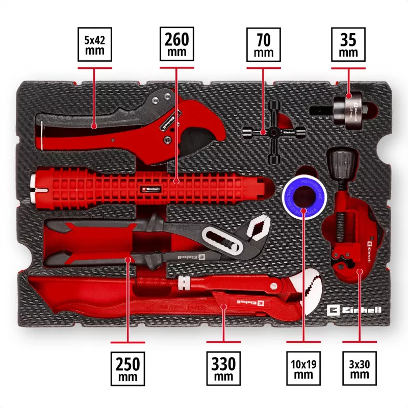 Einhell 370527 Set de insertos 8 piezas (370527)