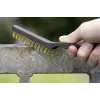 kwb Set de 3 cepillos de alambre – cerdas de acero, latón y nailon con mangos ergonómicos (923490)