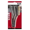 kwb Set de 3 cepillos de alambre – cerdas de acero, latón y nailon con mangos ergonómicos (923490)