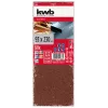 KWB 815888 Hojas de papel de lija, grano P60/P80/P120/P180, 230 x 93 mm, 50 uds.