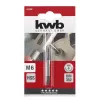 kwb 443006 Macho de roscar manual HSS M6 x 1,0 DIN 352 de desbaste, 1 ud.
