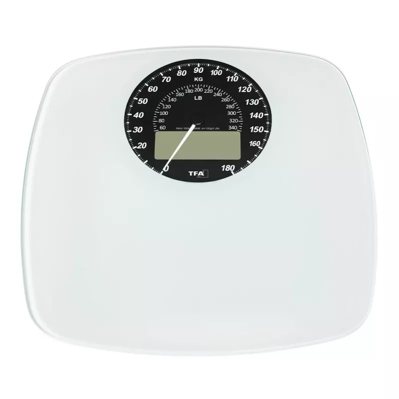 Báscula de baño electrónica TFA Dostmann 50.1003.02, 180 kg, negra