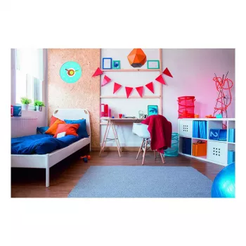Reloj de pared de diseño TFA Dostmann 60.3015.06 azul claro