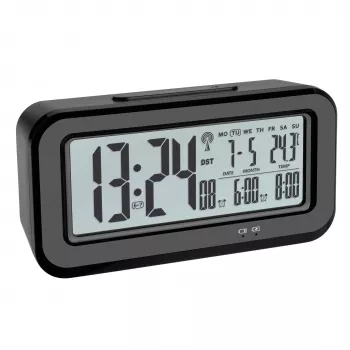 TFA Dostmann BOXX Despertador digital negro 60.2554.01