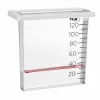 TFA Dostmann 47.1014 Pluviómetro 120 mm transparente/blanco