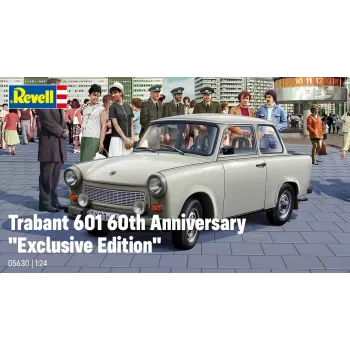 Revell 60.º aniversario Trabant 601 Exclusive Edition Maqueta de plástico 1:24 05630