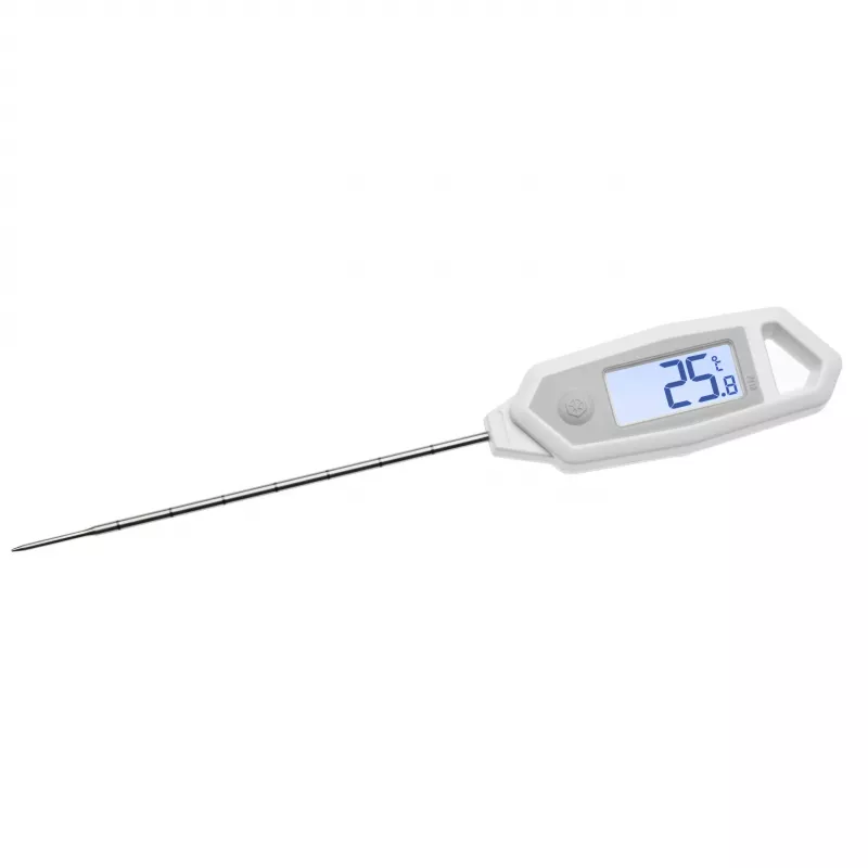 TFA Dostmann 30.1064.02.K Termómetro de mano blanco °F/°C -40 a 250°C con pantalla integrada