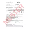 TFA Dostmann 30.1064.02.K Termómetro de mano blanco °F/°C -40 a 250°C con pantalla integrada