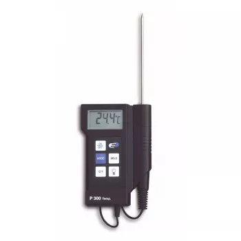 TFA Dostmann 31.1020 Termómetro de penetración digital profesional, NTC, -40 a +200 °C, sonda de acero inoxidable, IP65