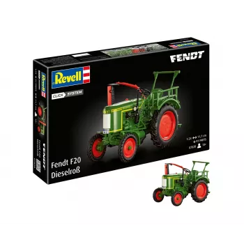 Revell Fendt F20 Dieselroß Maqueta de tractor Click System 1:24 078289090