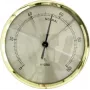 TFA Dostmann 44.1011 Higrómetro de empotrar, analógico, 0-100% RH, embellecedor plateado