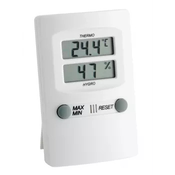TFA Dostmann Termo-higrómetro digital blanco (30.5000.02)