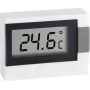 TFA DOSTMANN Mini termómetro, doble escala, -30 a +50 °C, blanco 30.2017.02