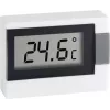 TFA DOSTMANN Mini termómetro, doble escala, -30 a +50 °C, blanco 30.2017.02