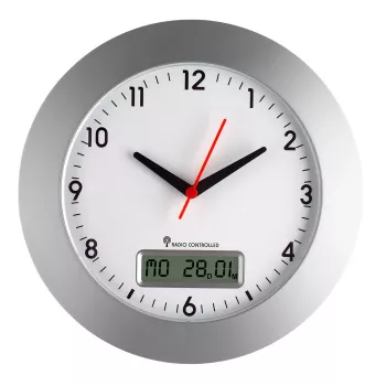 TFA DOSTMANN 98.1092 Reloj de pared radiocontrolado 300 mm blanco