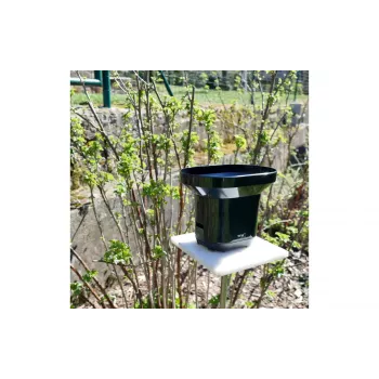 TFA Dostmann 30.3233.01 Sensor de lluvia radiocontrolado, 433 MHz, 0-300 mm/h, resolución 0,1 mm, blanco