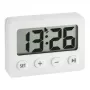 TFA Dostmann 60.2014.02 Despertador digital con temporizador y cronómetro, negro