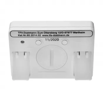TFA Dostmann 60.2014.02 Despertador digital con temporizador y cronómetro, negro
