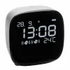 TFA Dostmann 60.2034.02 Despertador de cuarzo blanco con 2 alarmas