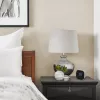 TFA Dostmann 60.2034.02 Despertador de cuarzo blanco con 2 alarmas