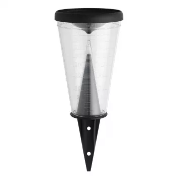 TFA Dostmann 47.1008 Pluviómetro negro / transparente