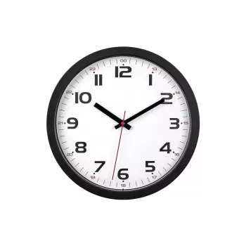 TFA Dostmann 60.3050.01 Reloj de pared de cuarzo 305 mm negro