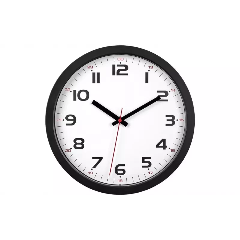 TFA Dostmann 60.3050.01 Reloj de pared de cuarzo 305 mm negro