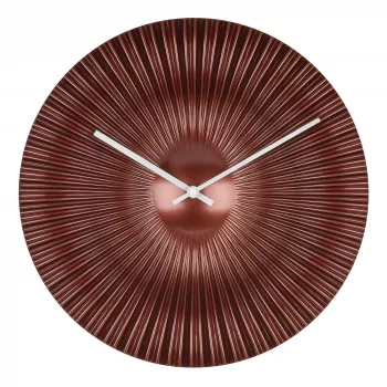 TFA Dostmann 60.3520.51 Reloj de pared radiocontrolado 330 mm cobre