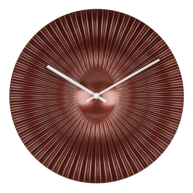 TFA Dostmann 60.3520.51 Reloj de pared radiocontrolado 330 mm cobre