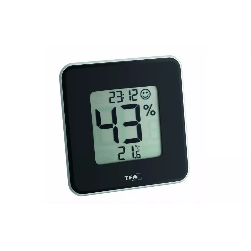 TFA Dostmann 30.5021.01 Style termo-higrómetro digital negro (30.010.425)