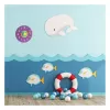 TFA Dostmann 60.3015.11 Reloj de pared de diseño, lila, cuarzo silencioso, 25 cm
