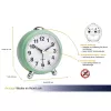 TFA Dostmann 60.1030.04 Despertador de cuarzo menta