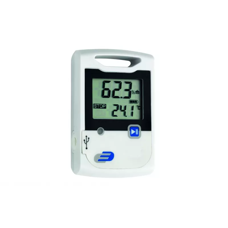 TFA Dostmann LOG20 Registrador de datos de temperatura y humedad 5005-0002