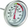 TFA Dostmann 14.1029 Termómetro analógico de acero inoxidable para frigorífico y congelador, esfera analógica, -30 a +30 °C, 52 mm de diámetro