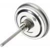 TFA Dostmann 14.1029 Termómetro analógico de acero inoxidable para frigorífico y congelador, esfera analógica, -30 a +30 °C, 52 mm de diámetro