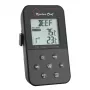 TFA Dostmann 14.1504 Termómetro de parrilla con sonda de cable, alarma, temporizador, control de temperatura interior para cocción lenta, cerdo, ternera, caza, pavo, cordero, conejo