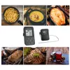 TFA Dostmann 14.1504 Termómetro de parrilla con sonda de cable, alarma, temporizador, control de temperatura interior para cocción lenta, cerdo, ternera, caza, pavo, cordero, conejo