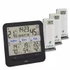 TFA Dostmann TFA.me Set de inicio con gateway Wi-Fi y 2 termo-higrómetros inalámbricos KLIMA@HOME, negro/blanco 35.8109.02