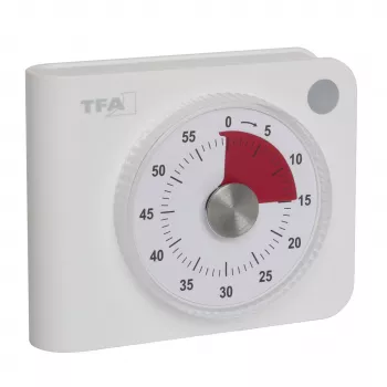 TFA Dostmann Temporizador de cocina digital blanco 38.2058.02
