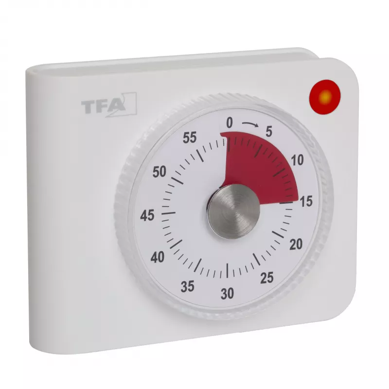 TFA Dostmann Temporizador de cocina digital blanco 38.2058.02